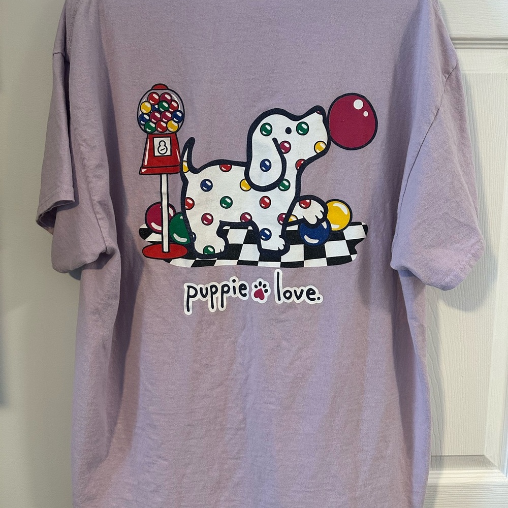 Purple Puppie Love T-Shirt